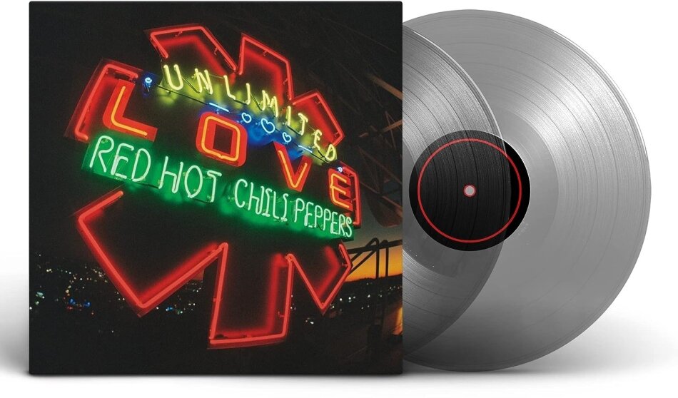Red Hot Chili Peppers - Unlimited Love 140 Gramm, Édition Limitée, Clear Vinyl, 2 LP