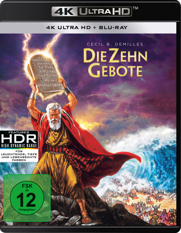 Die Zehn Gebote (1956) 4K Ultra HD + Blu-ray