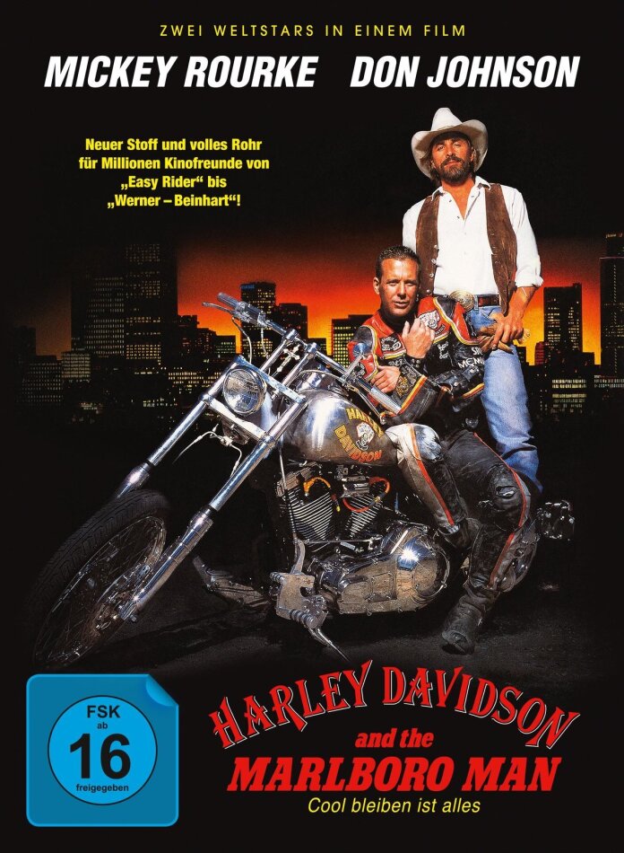 Harley Davidson and the Marlboro Man (1991) Limited Collector's Edition, Mediabook, Blu-ray + DVD