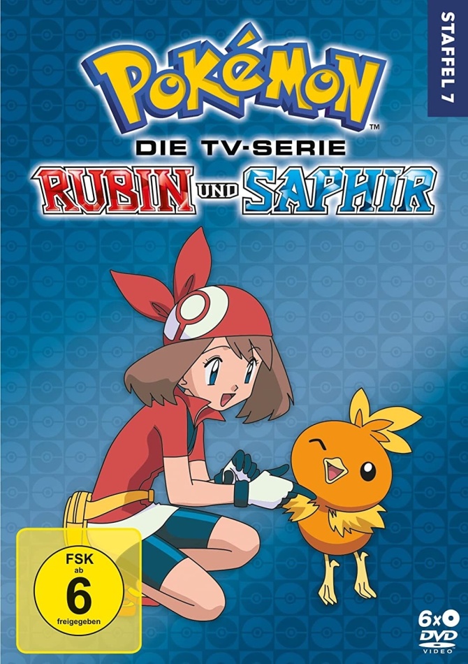 Pokémon - Die TV-Serie - Staffel 7: Rubin und Saphir 6 DVDs