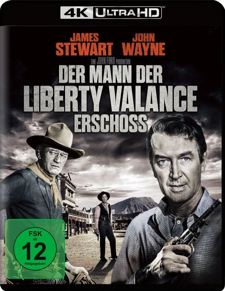Der Mann, der Liberty Valance erschoss (1962) 4K Ultra HD + Blu-ray