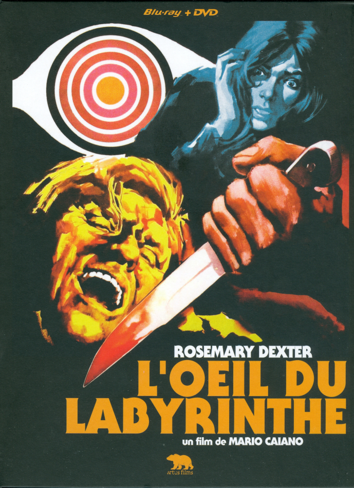 L'oeil du labyrinthe (1972) Étui, Version Intégrale, Digibook, Version Restaurée, Blu-ray + DVD