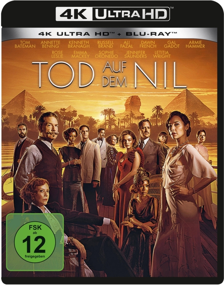 Tod auf dem Nil (2022) 4K Ultra HD + Blu-ray