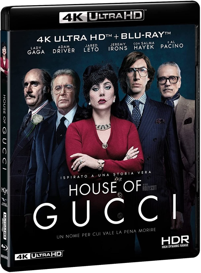 House of Gucci (2021) 4K Ultra HD + Blu-ray
