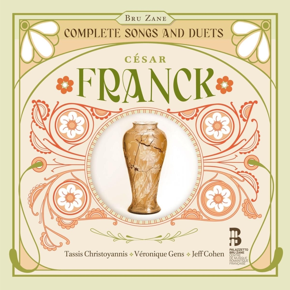 Tassis Christoyannis, Véronique Gens, Jeff Cohen & César Franck (1822-1890) - Complete Songs & Duets 2 CDs