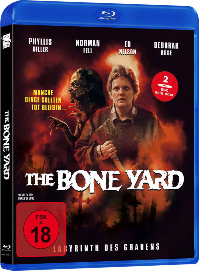 The Bone Yard - Labyrinth des Grauens (1991) Classic Cult Collection, Limited Edition, Uncut, Blu-ray + DVD