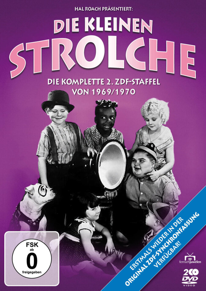 Die kleinen Strolche - Staffel 2 - ZDF-Staffel von 1967/1968 Filmjuwelen, 2 DVDs