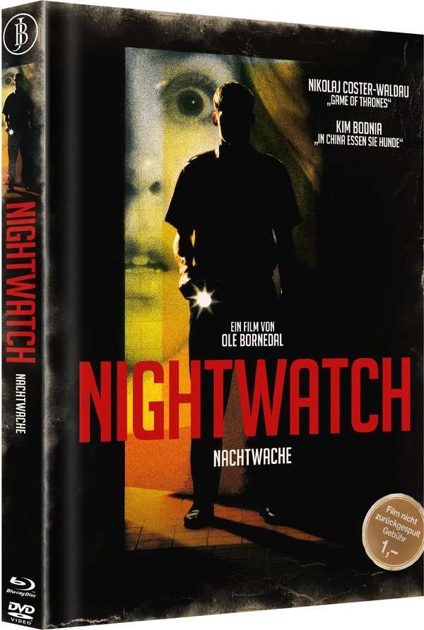 Nightwatch - Nachtwache (1994) Cover C, Limited Edition, Mediabook, Blu-ray + DVD