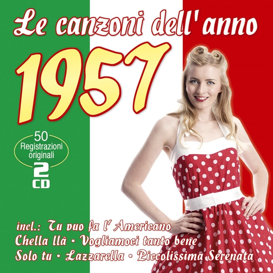 Le Canzoni Dell'Anno 1957 2 CDs