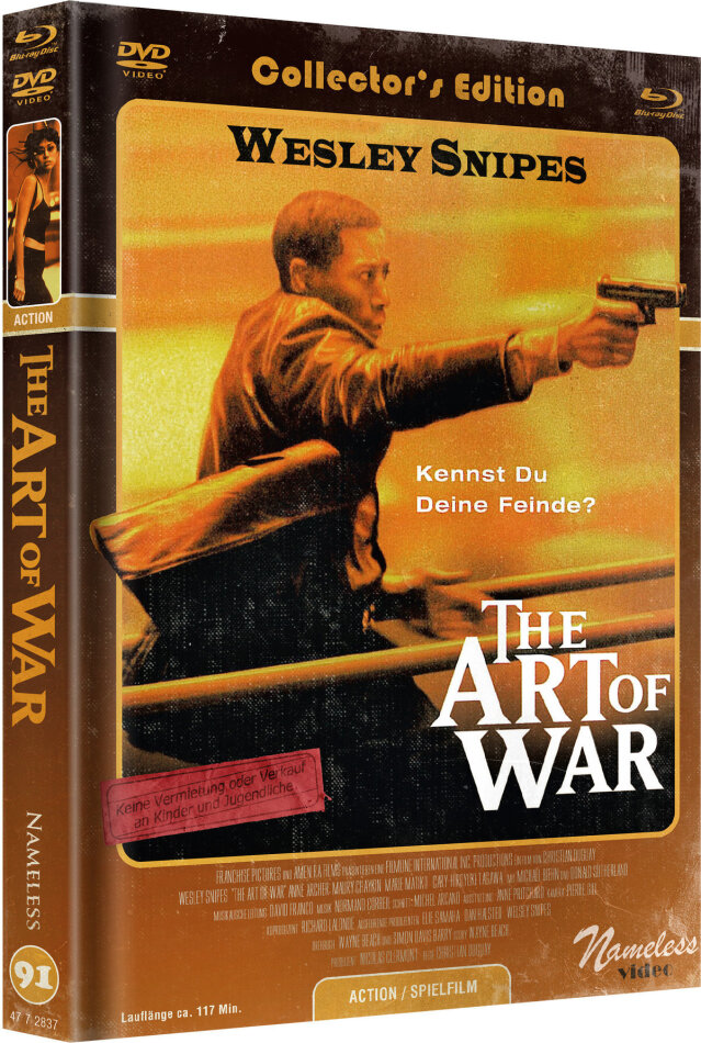 The Art of War (2000) Cover C, Limited Collector's Edition, Mediabook, Blu-ray + DVD