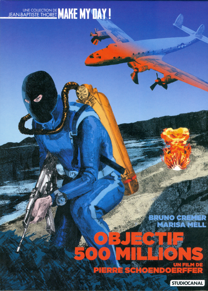 Objectif 500 millions (1966) Make My Day! Collection, Schuber, s/w, Digibook, Blu-ray + DVD