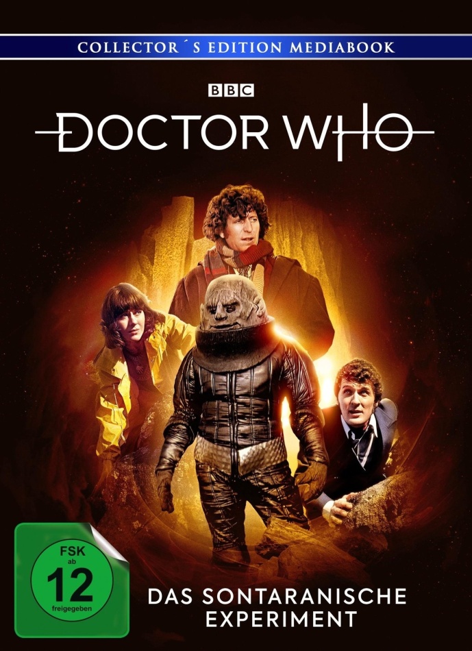 Doctor Who - Vierter Doktor - Das sontaranische Experiment BBC, Collector's Edition, Mediabook, Blu-ray + DVD