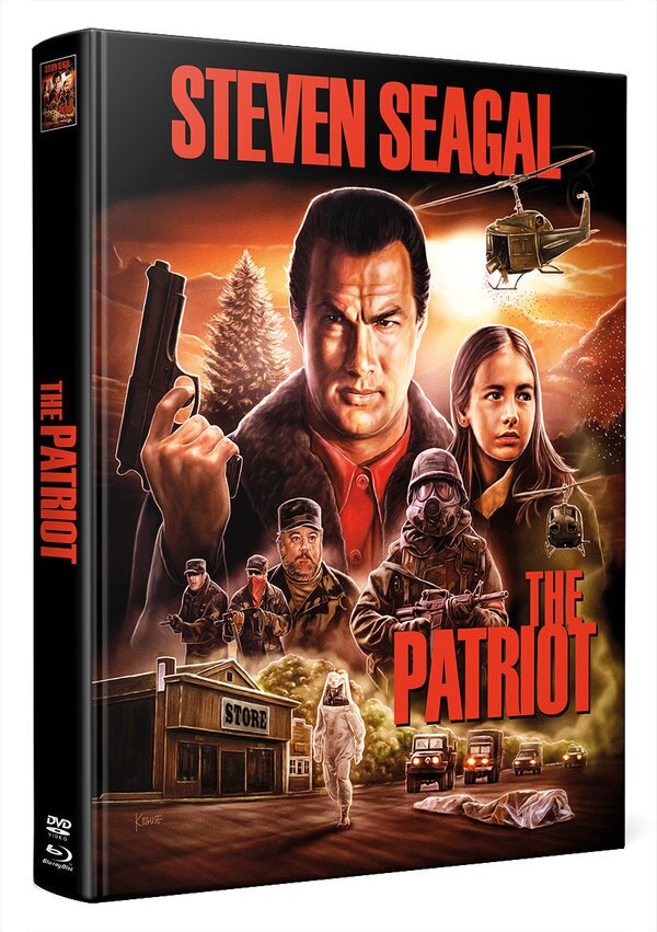The Patriot (1998) Wattiert, Limited Edition, Mediabook, Blu-ray + 2 DVDs