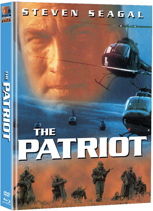 The Patriot (1998) Cover B, Limited Edition, Mediabook, Blu-ray + DVD