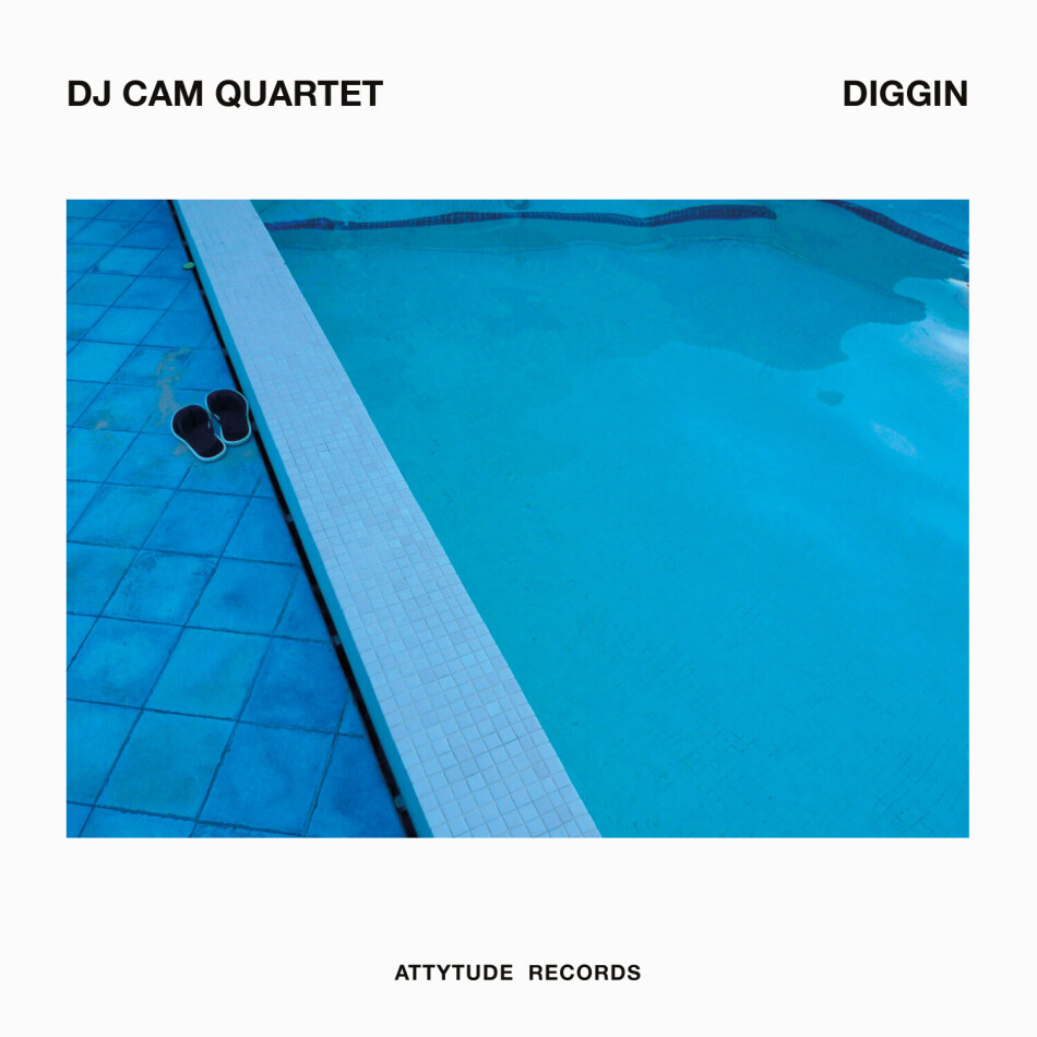 DJ Cam Quartet - Diggin RSD 2022, Limited Edition, Electric Blue Vinyl, LP
