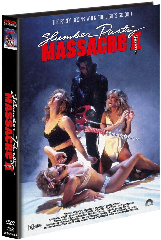 Slumber Party Massacre 2 (1987) Cover A, Limited Edition, Mediabook, Blu-ray + DVD