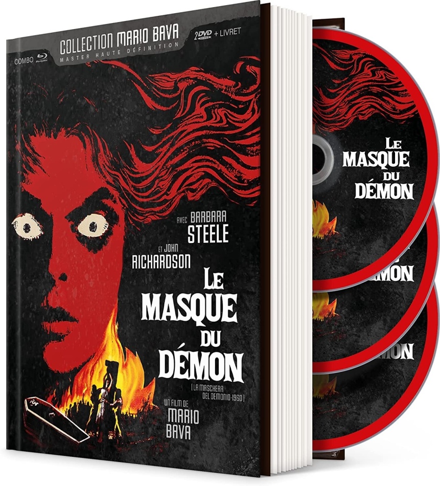 Le masque du démon (1960) Mario Bava-Collection, n/b, Blu-ray + 2 DVD