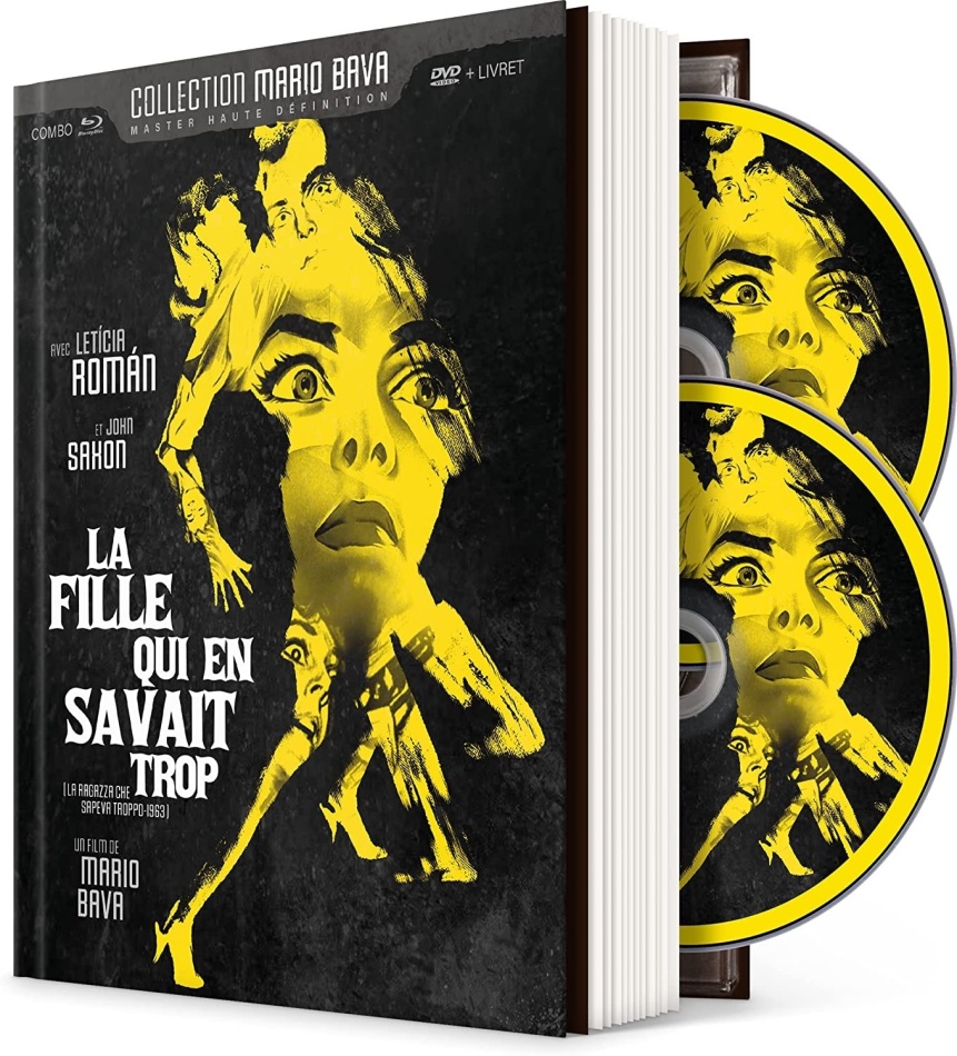 La fille qui en savait trop - La ragazza che sapeva troppo (1963) Blu-ray + DVD + Livret