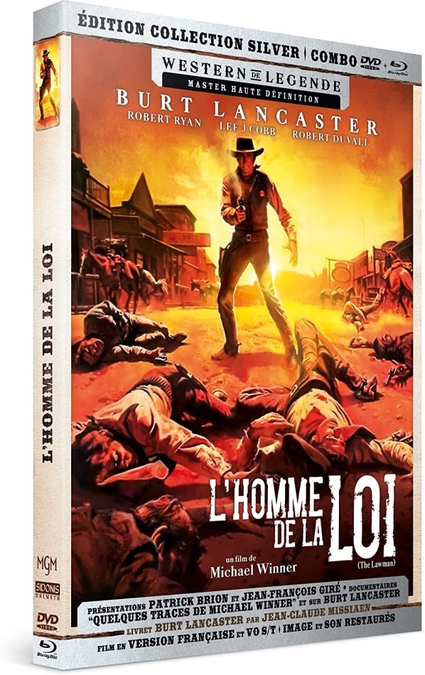 L'homme de la loi (1971) Silver Collection, Western de Légende, Blu-ray + DVD