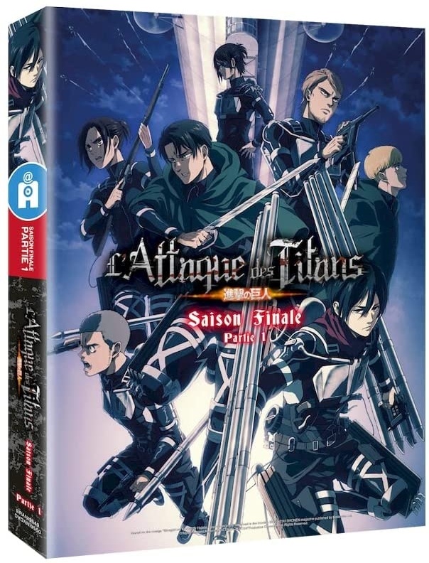L'Attaque des Titans - Saison 4 (Finale) - Partie 1 Collector's Edition, 2 Blu-rays