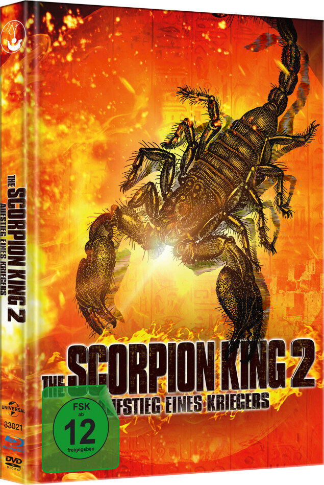 The Scorpion King 2 - Aufstieg eines Kriegers (2008) Cover B, Limited Edition, Mediabook, 2 Blu-rays