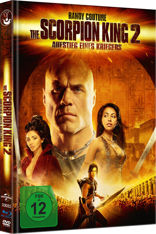 The Scorpion King 2 - Aufstieg eines Kriegers (2008) Cover C, Limited Edition, Mediabook, 2 Blu-rays