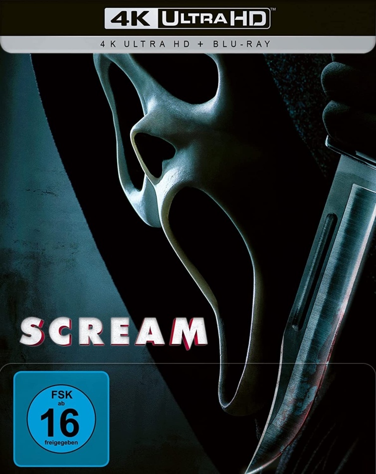 Scream 5 (2022) Limited Edition, Steelbook, 4K Ultra HD + Blu-ray