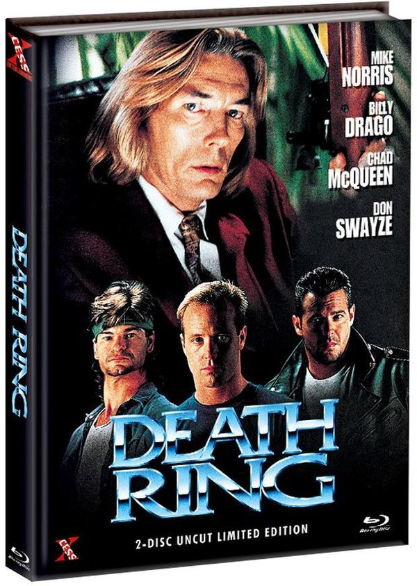 Death Ring (1992) Cover A, Limited Edition, Mediabook, Blu-ray + DVD