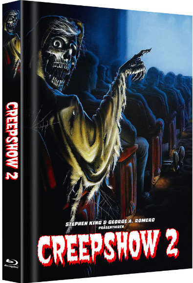 Creepshow 2 (1987) Cover A, Wattiert, Mediabook, 2 Blu-rays