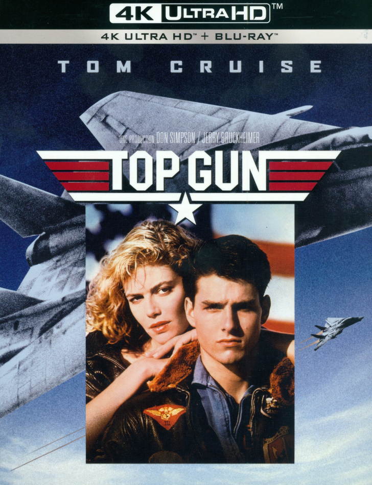 Top Gun (1986) Édition Limitée, 4K Ultra HD + Blu-ray