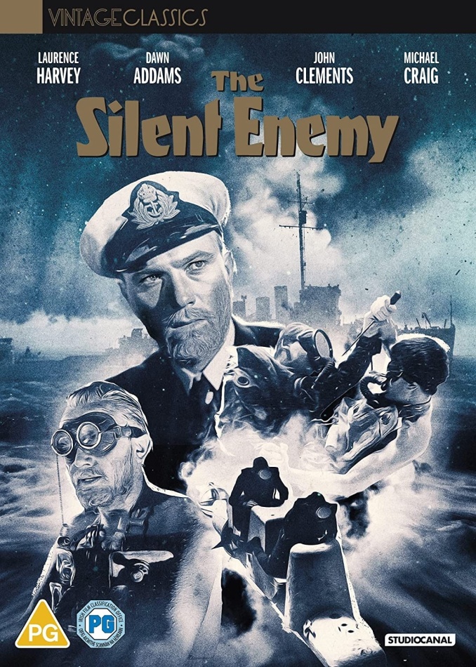 The Silent Enemy (1958) Vintage Classics, s/w