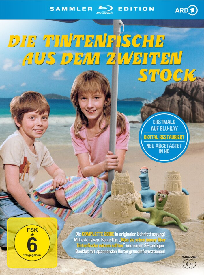 Die Tintenfische aus dem zweiten Stock Sammleredition, Restaurierte Fassung, 2 Blu-rays