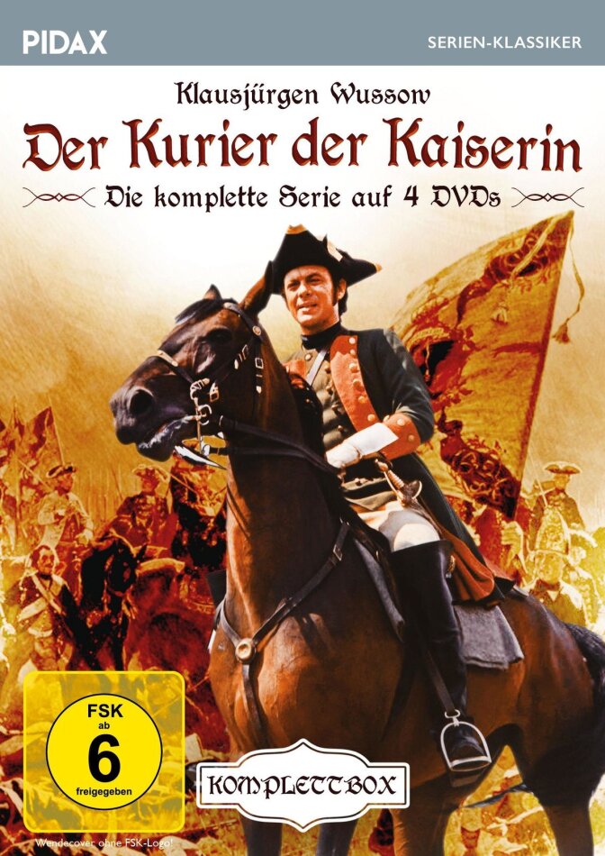 Der Kurier der Kaiserin - Komplettbox Pidax Serien-Klassiker, 4 DVDs