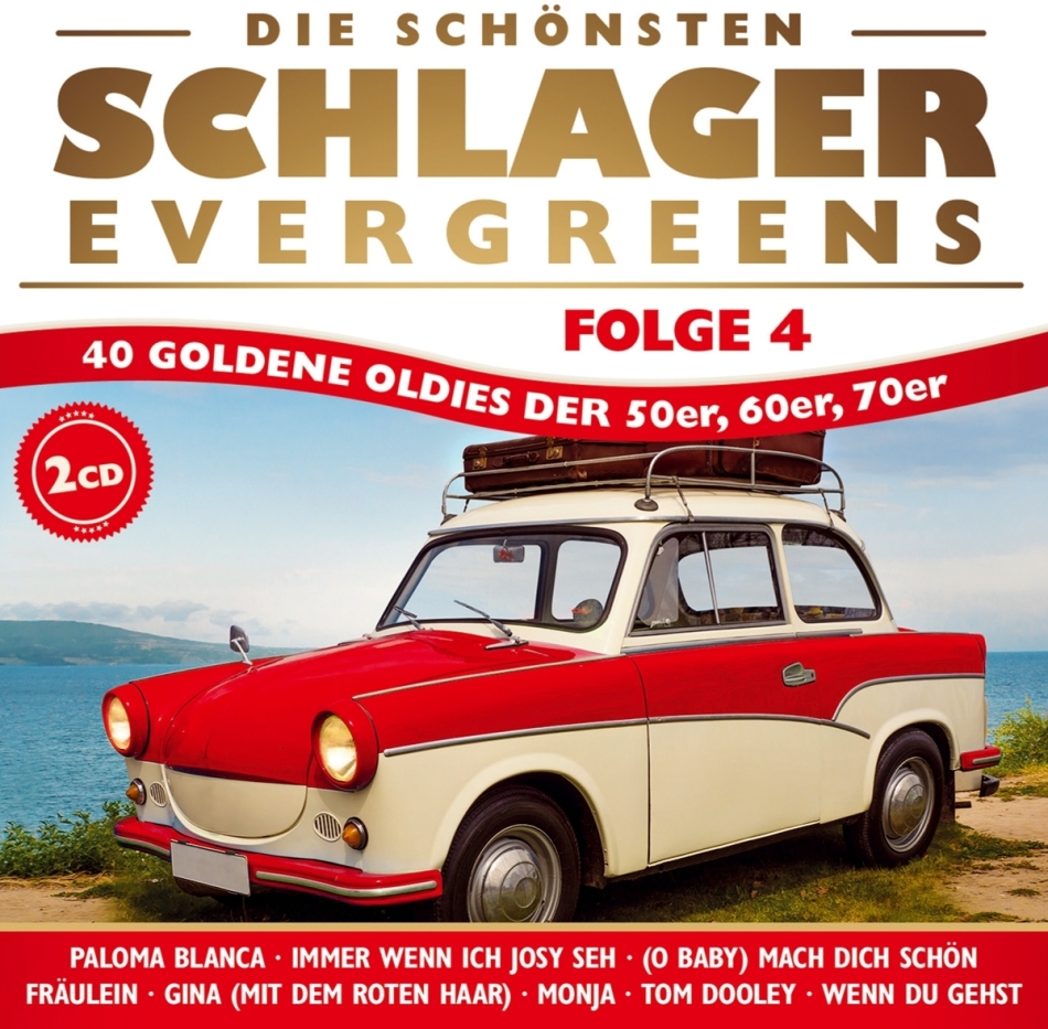 Die schönsten Schlager-Evergreens-40 golden 2 CDs