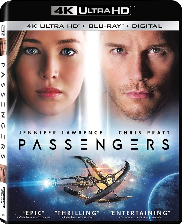 Passengers (2016) 4K Ultra HD + Blu-ray