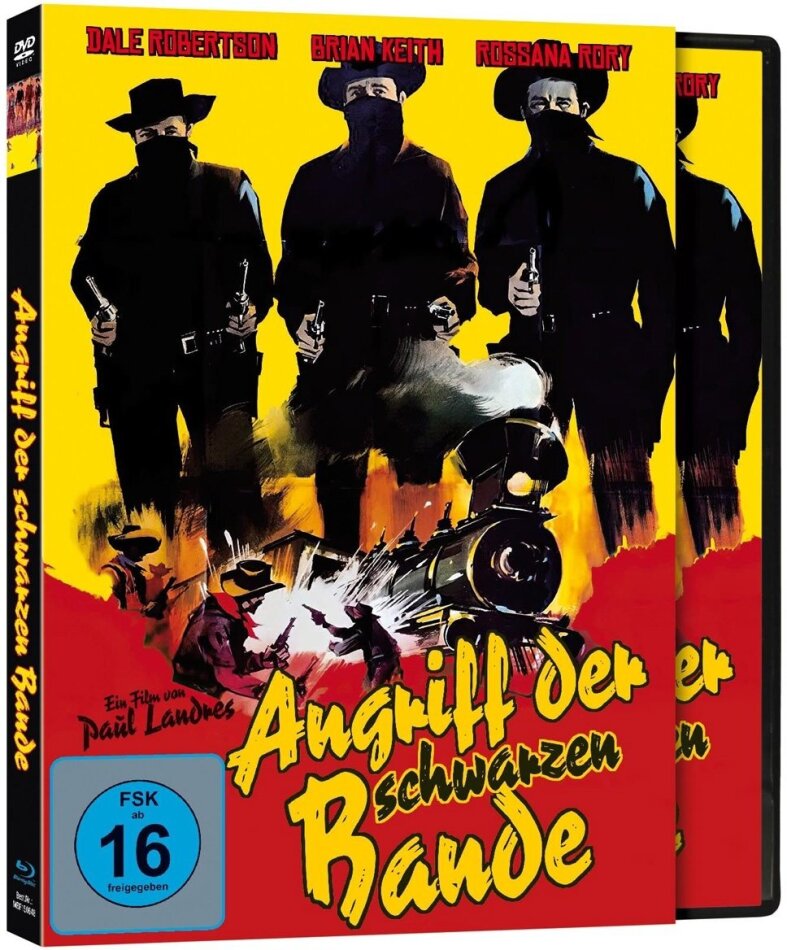 Angriff der schwarzen Bande (1957) Cover B, Limited Edition, Blu-ray + DVD