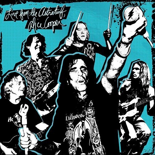 Alice Cooper - Live From The Astroturf Édition Limitée, Curacao Vinyl, LP + DVD