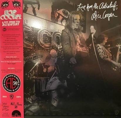Alice Cooper - Live From The Astroturf Gatefold, Édition Limitée, Apricot Vinyl, LP + DVD
