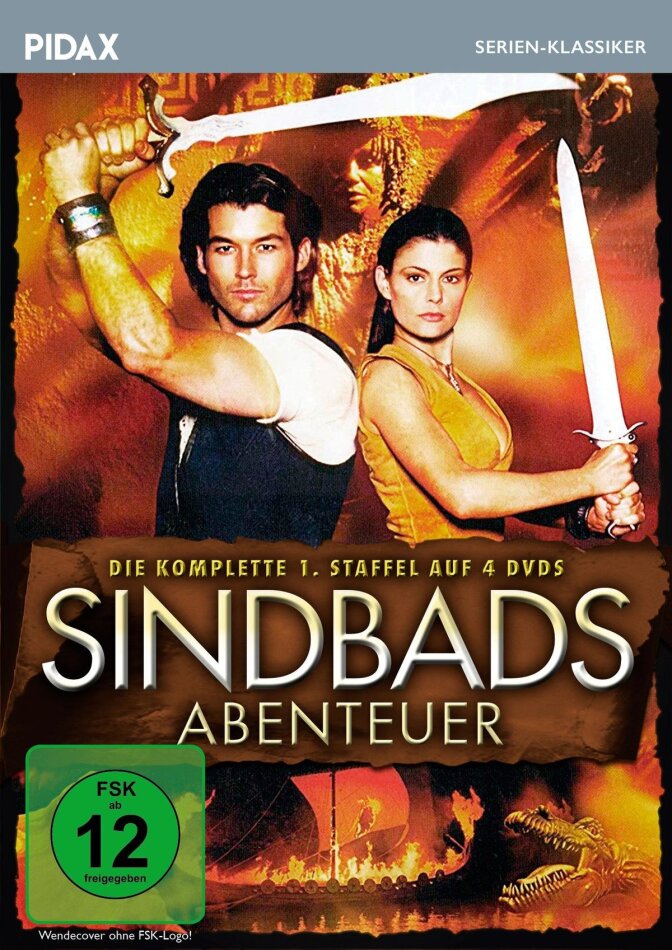 Sindbads Abenteuer - Staffel 1 Pidax Serien-Klassiker, 4 DVDs