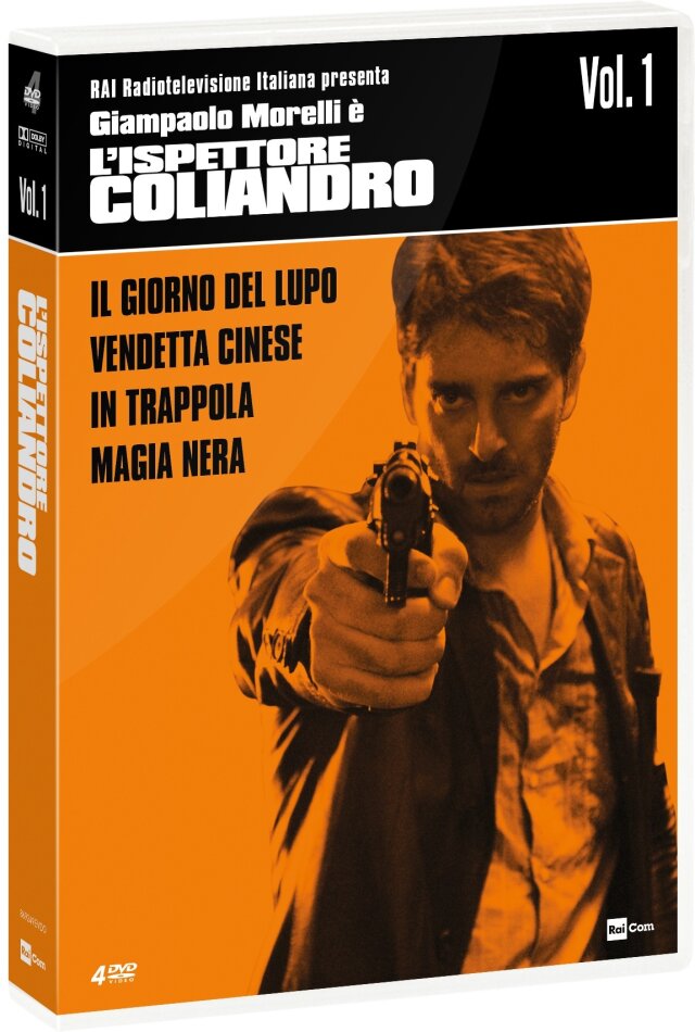 L'ispettore Coliandro - Stagione 1 Neuauflage, 4 DVDs