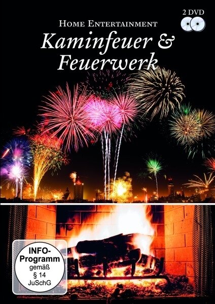 Kaminfeuer & Feuerwerk 2 DVDs