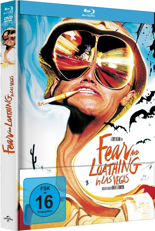 Fear and Loathing in Las Vegas (1998) Cover A, Limited Edition, Mediabook, Blu-ray + DVD