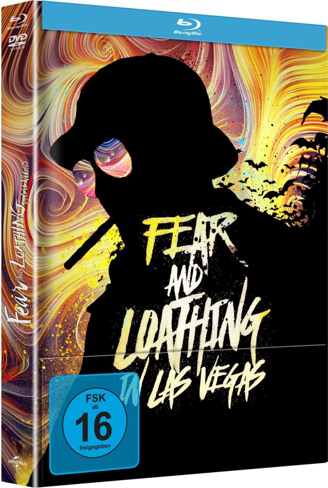 Fear and Loathing in Las Vegas (1998) Cover C, Limited Edition, Mediabook, Blu-ray + DVD