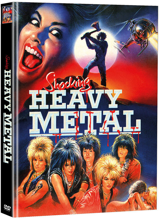 Shocking Heavy Metal (1985) Cover A, Super Spooky Stories, Limited Edition, Mediabook, 2 DVDs