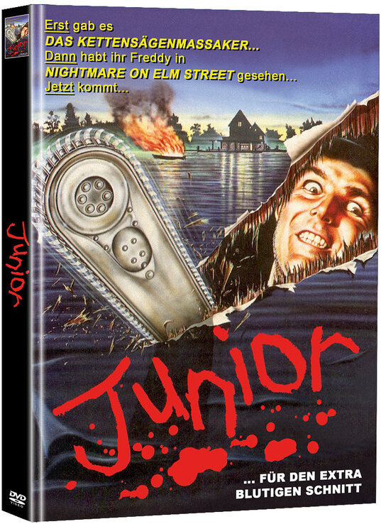 Junior - Junior mit der Kettensäge (1985) Cover A, Super Spooky Stories, Limited Edition, Mediabook, 2 DVDs
