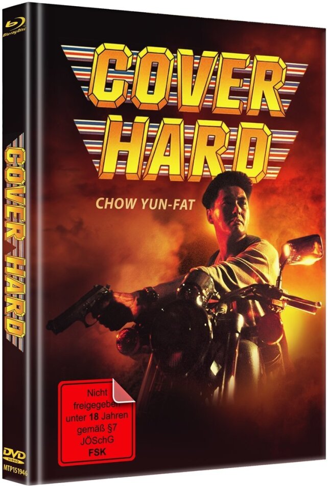 Cover Hard (1992) Cover A, Limited Edition, Mediabook, Remastered, Uncut, Blu-ray + DVD