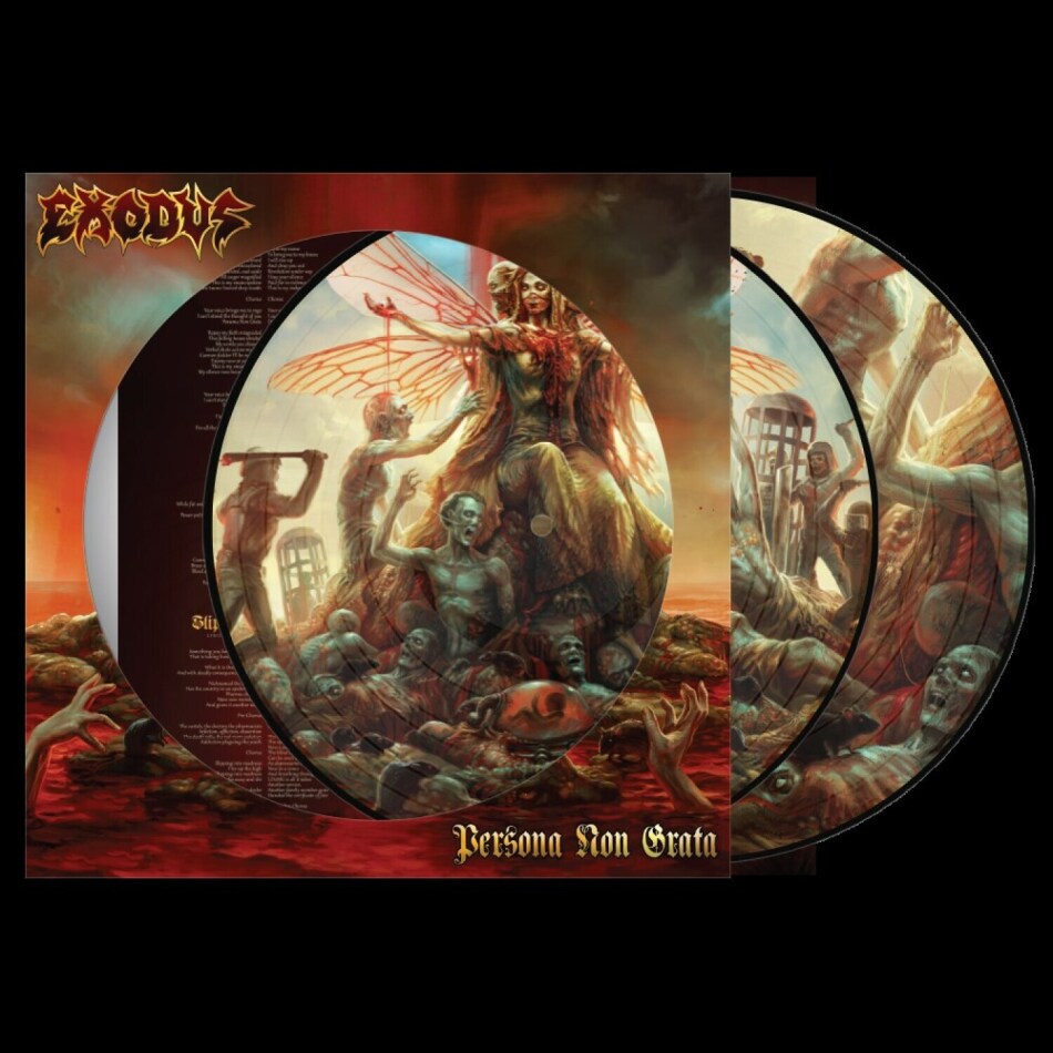 Exodus - Persona Non Grata 2022 Reissue, Nuclear Blast, Gatefold, Picture Disc, 2 LPs