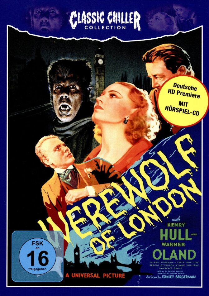Werewolf of London (1935) Classic Chiller Collection, s/w, Limited Edition