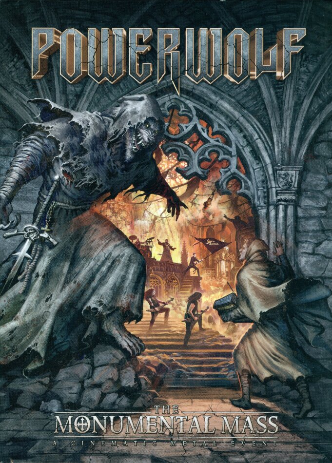 Powerwolf - The Monumental Mass - A Cinematic Metal Event Limited Edition, Mediabook, Blu-ray + DVD