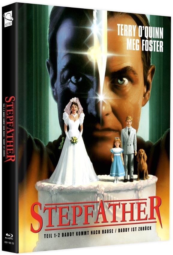 Stepfather 1 & 2 - Daddy kommt nach Hause / Daddy ist zurück Cover D, Limited Edition, Mediabook, Uncut, Unrated, 3 Blu-rays